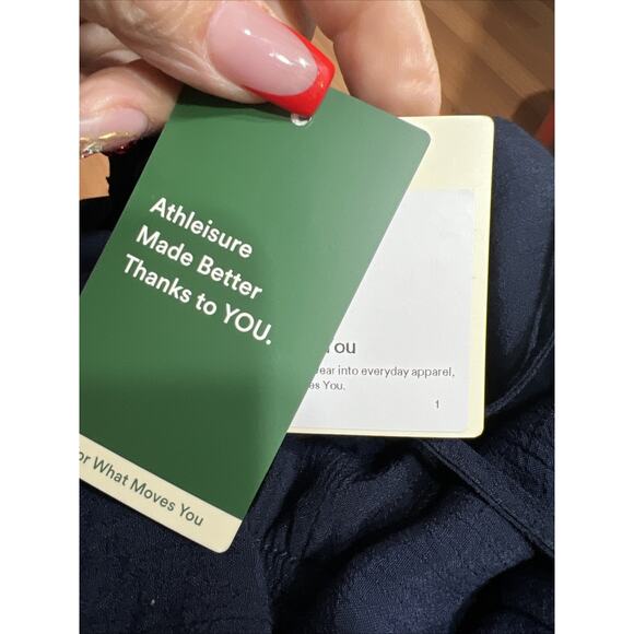 Halara Navy Blue Cropped Jumpsuit Womens Size XL NWT - Picture 10 of 10